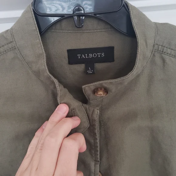 Talbots Olive Green Jacket 🫒 - Picture 4 of 7